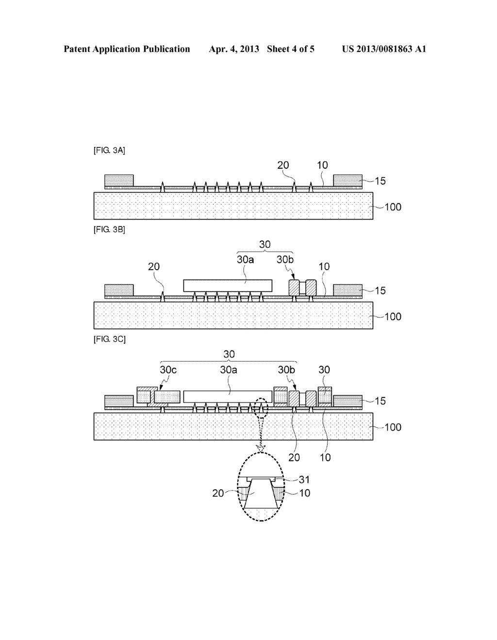 SUBSTRATE WITH BUILT-IN ELECTRONIC COMPONENT AND METHOD FOR MANUFACTURING     THE SAME - diagram, schematic, and image 05