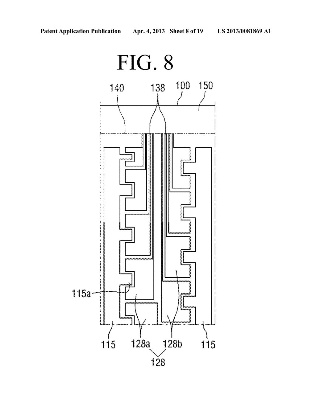 TOUCH SENSING APPARATUS AND METHOD OF MANUFACTURING THE SAME - diagram, schematic, and image 09