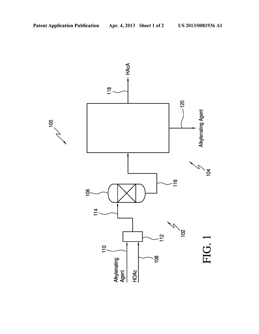 Processes for Producing Acrylic Acids and Acrylates - diagram, schematic, and image 02