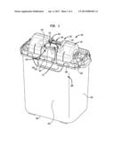 Medical Waste Containers and Lids Therefore diagram and image