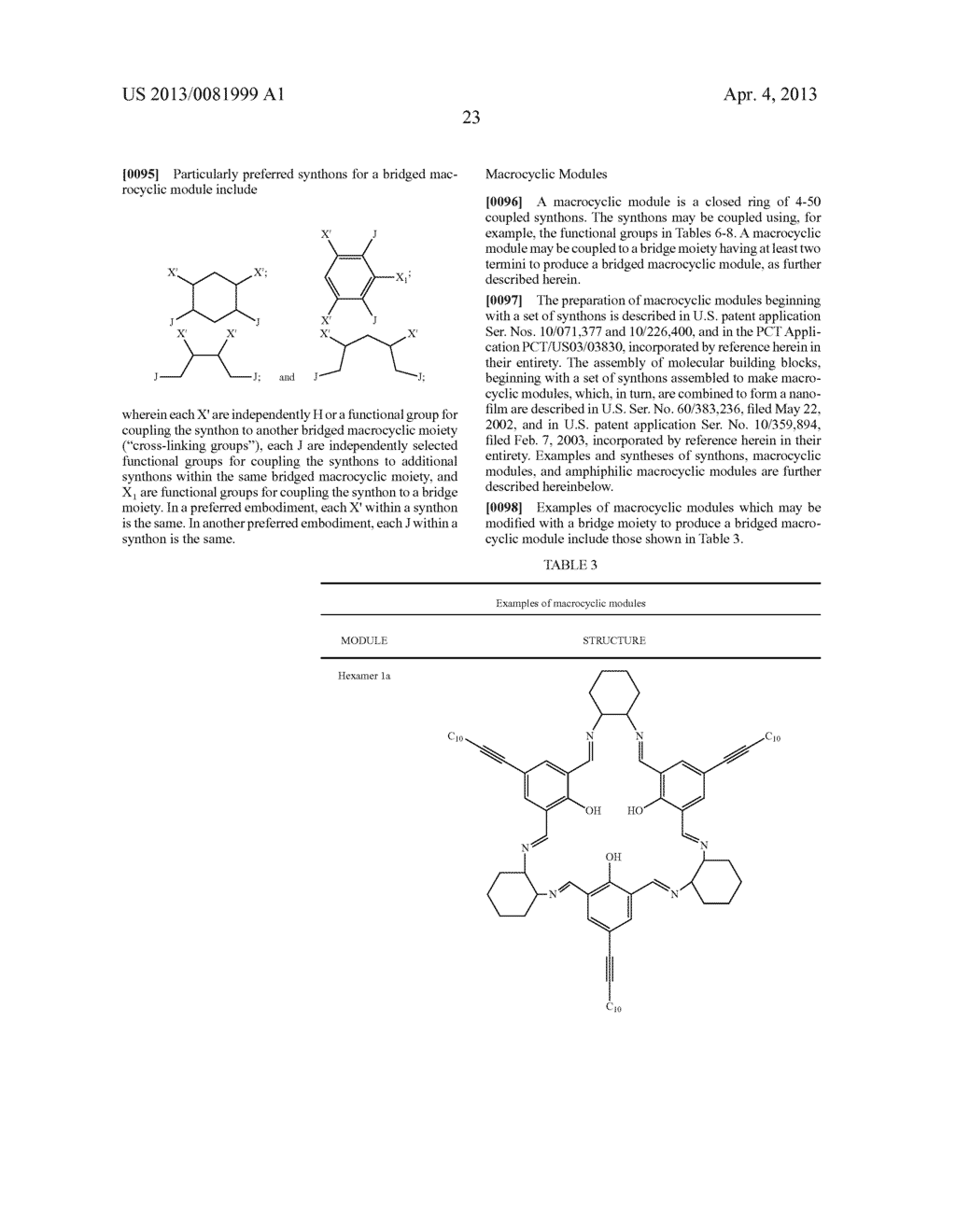 Bridged Macrocyclic Module Compositions - diagram, schematic, and image 30
