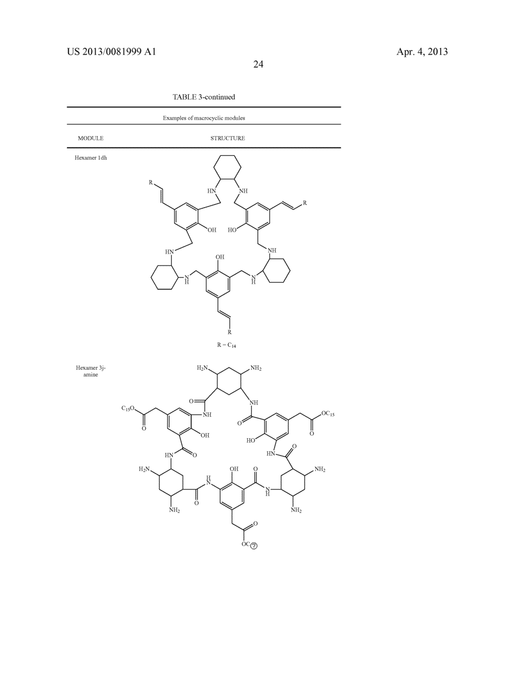 Bridged Macrocyclic Module Compositions - diagram, schematic, and image 31