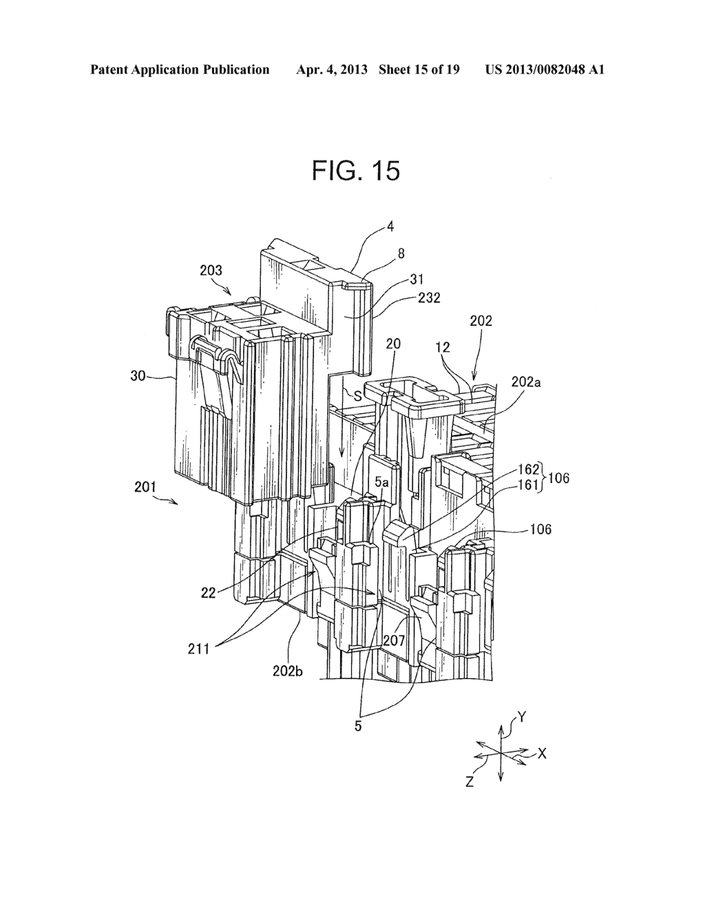 ATTACHMENT STRUCTURE FOR ATTACHMENT OF COMPONENT TO ARTICLE AND ELECTRIC     JUNCTION BOX HAVING THEREOF - diagram, schematic, and image 16