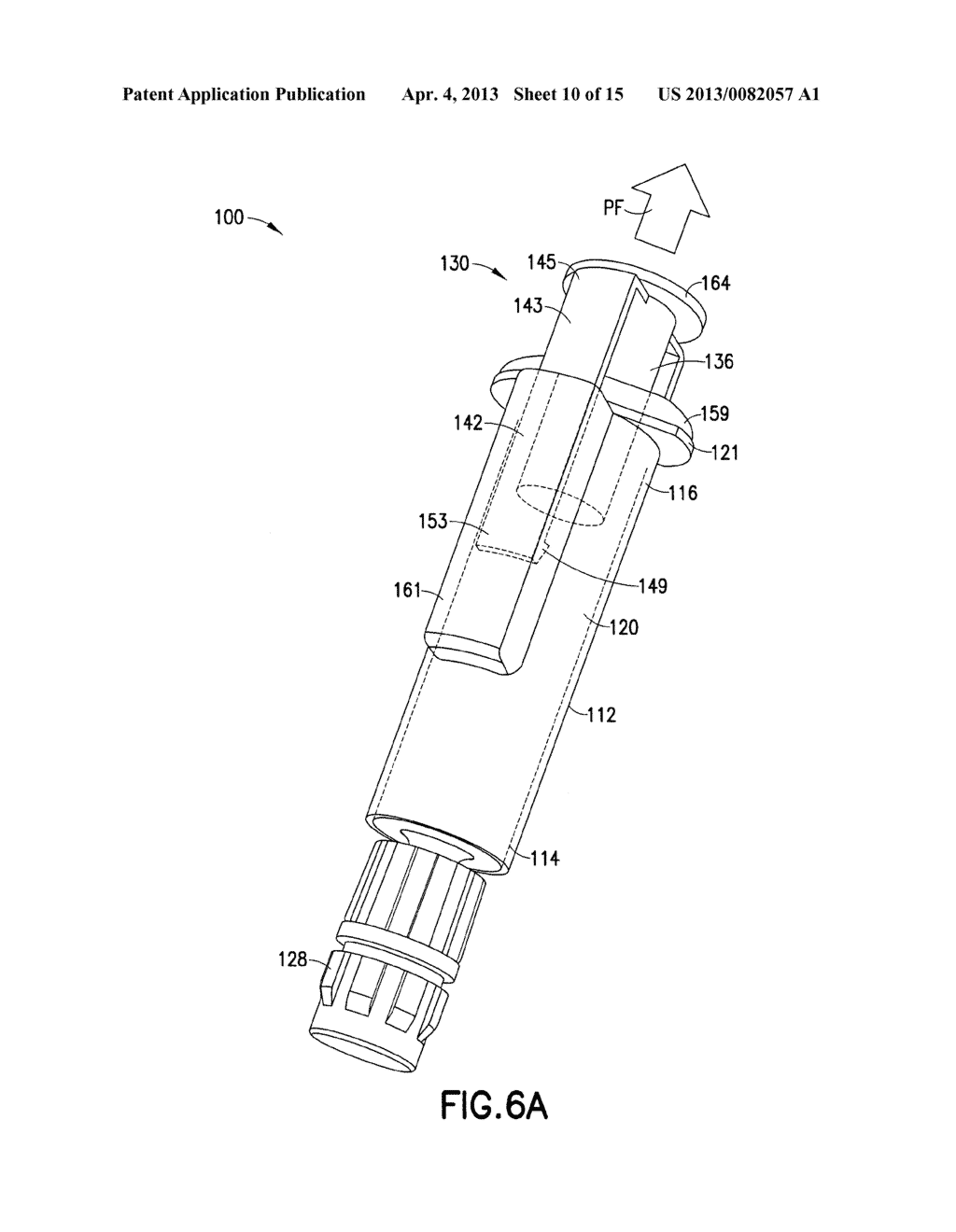 Syringe Assembly Having a Telescoping Plunger Rod - diagram, schematic, and image 11