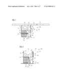 SANITARY MODULE ARRANGEMENT FOR INSTALLATION IN AN AIRCRAFT CABIN diagram and image