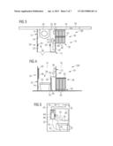 SANITARY MODULE ARRANGEMENT FOR INSTALLATION IN AN AIRCRAFT CABIN diagram and image