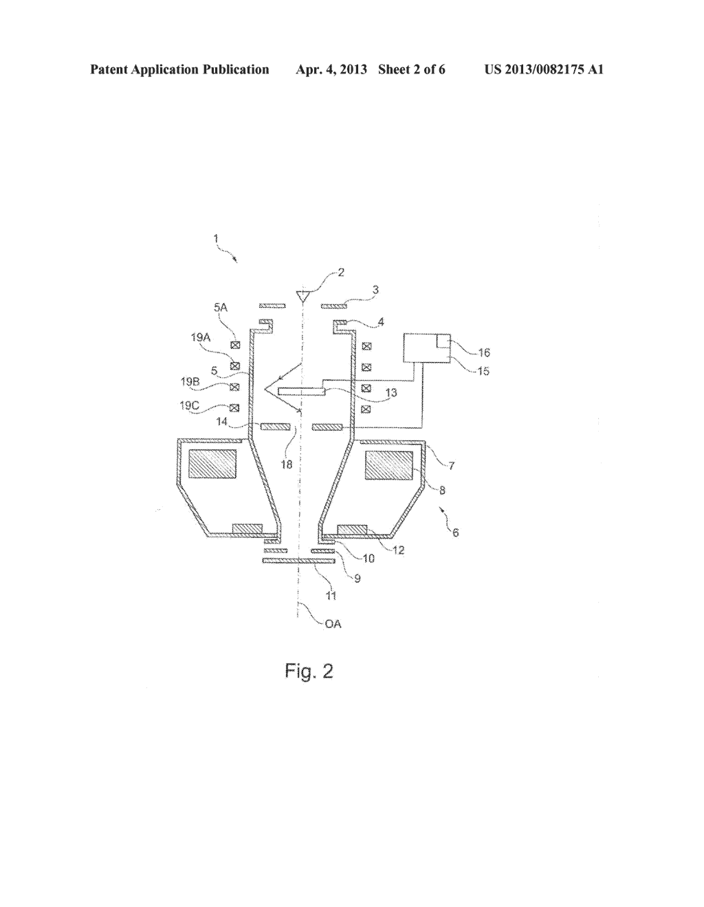 METHOD AND PARTICLE BEAM DEVICE FOR PRODUCING AN IMAGE OF AN OBJECT - diagram, schematic, and image 03
