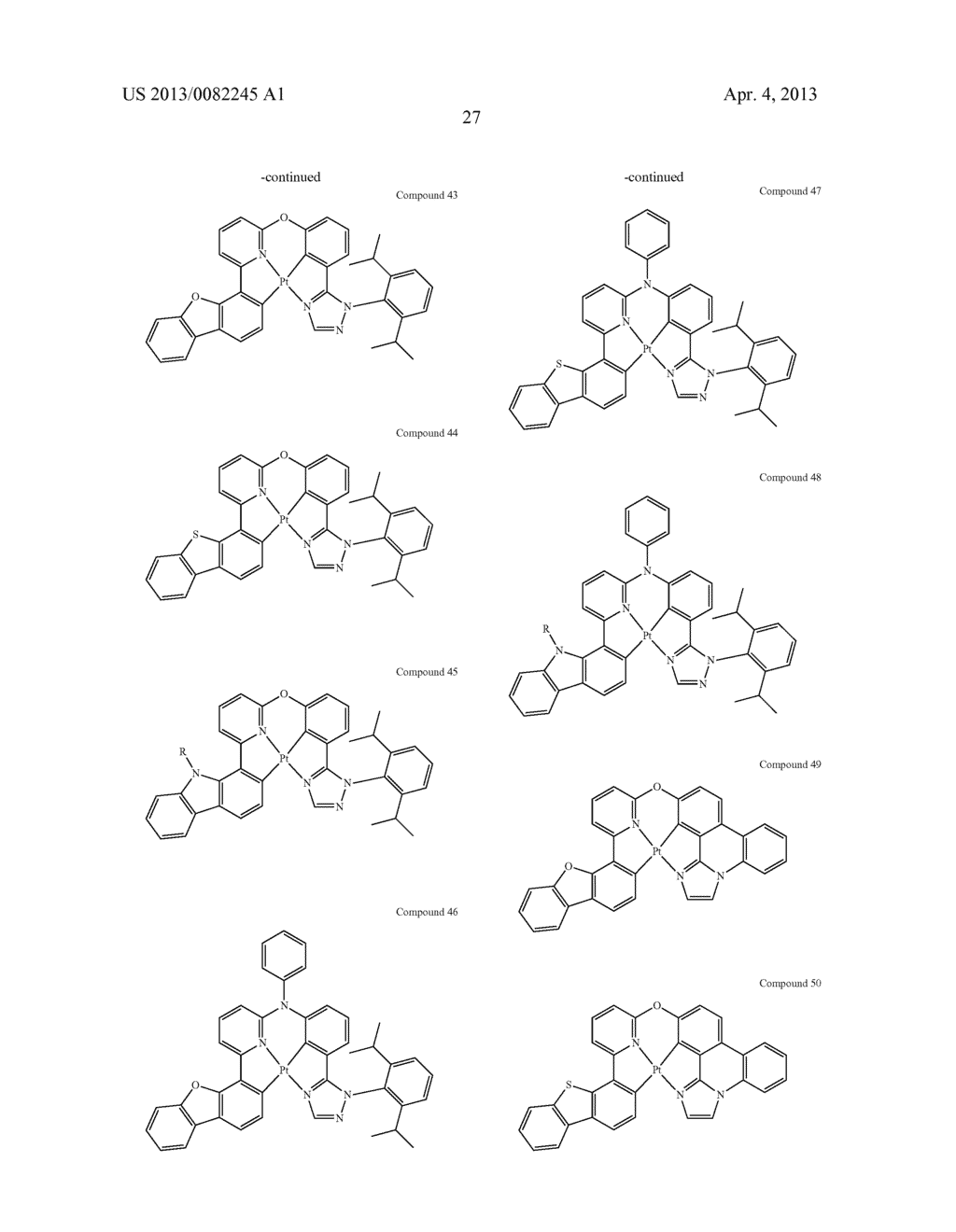 TETRADENTATE PLATINUM COMPLEXES - diagram, schematic, and image 32
