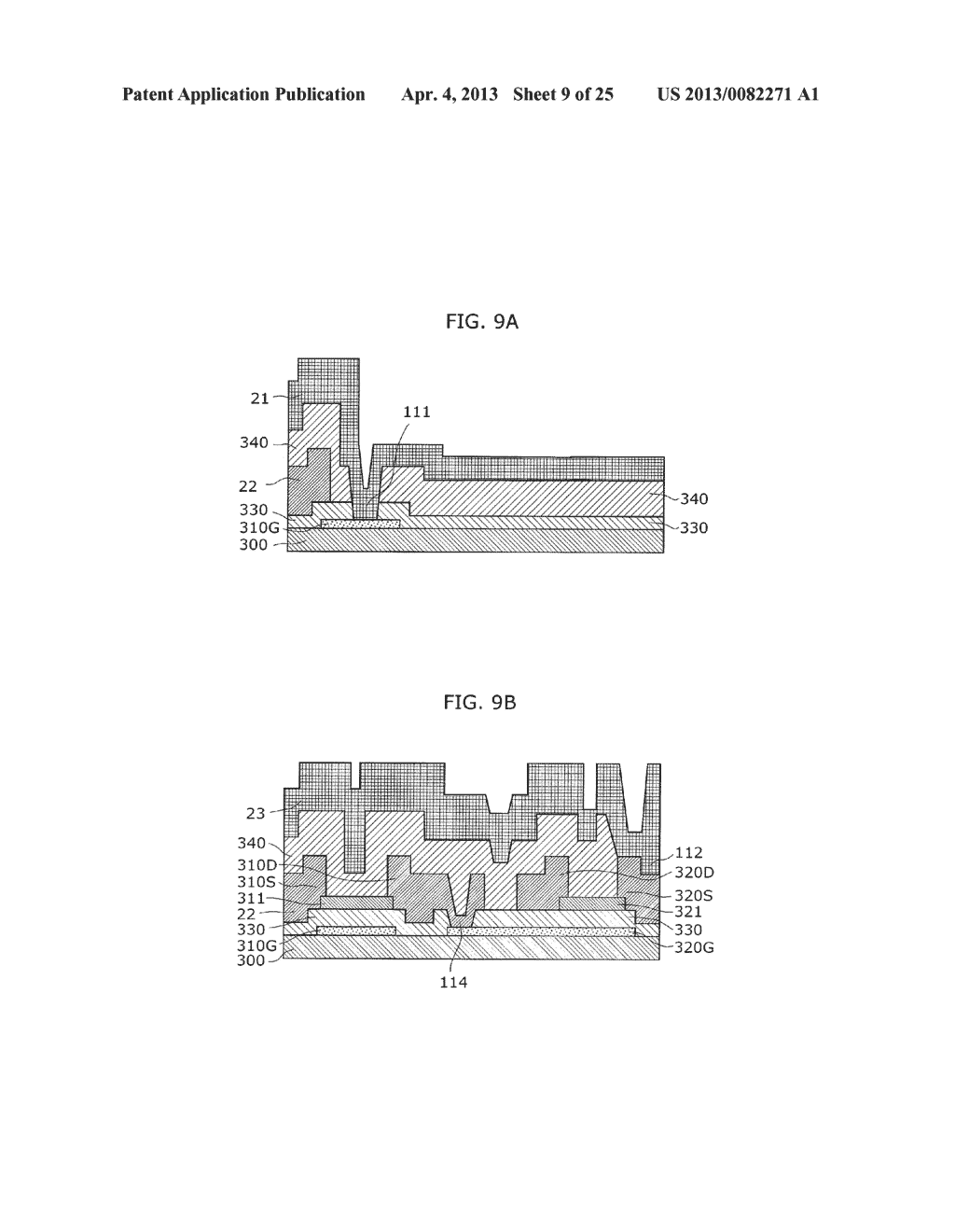 THIN-FILM SEMICONDUCTOR DEVICE FOR DISPLAY APPARATUS, METHOD FOR     MANUFACTURING THIN-FILM SEMICONDUCTOR DEVICE FOR DISPLAY APPARATUS, EL     DISPLAY PANEL, AND EL DISPLAY APPARATUS - diagram, schematic, and image 10