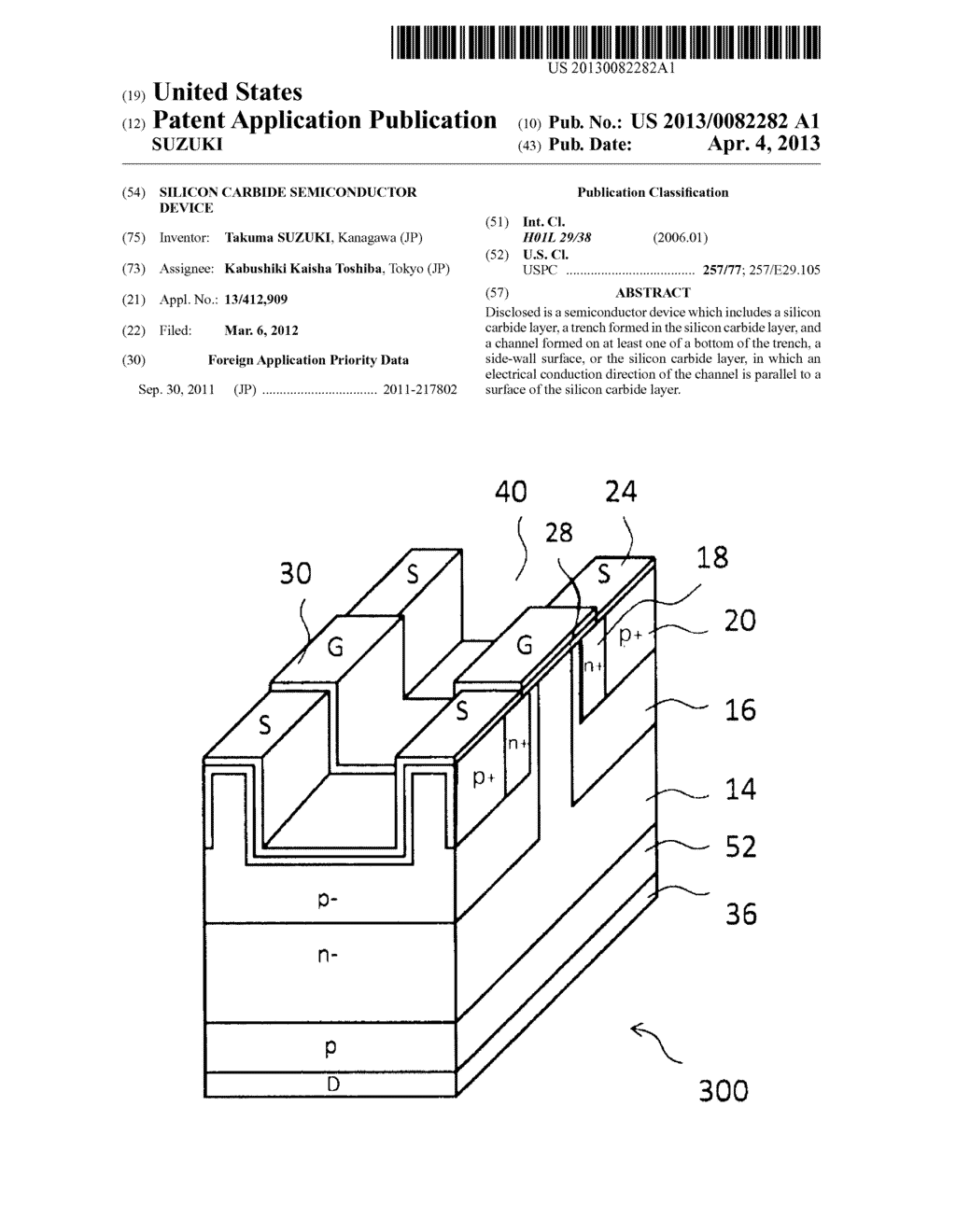 SILICON CARBIDE SEMICONDUCTOR DEVICE - diagram, schematic, and image 01