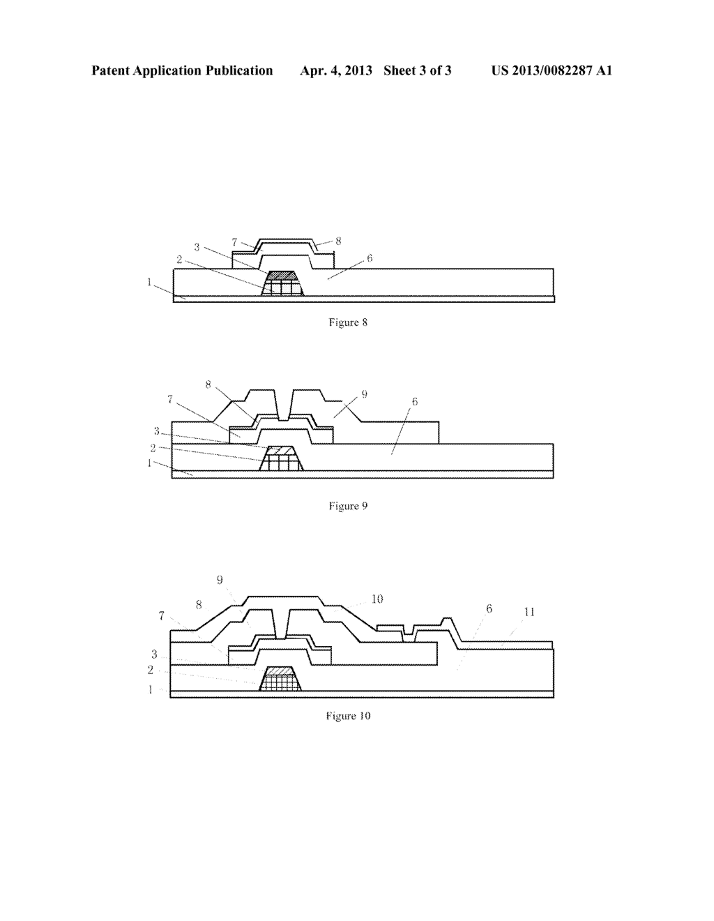 Thin Film Transistor and Manufacturing Method thereof, Array Substrate,     and Liquid Crystal Display Device - diagram, schematic, and image 04