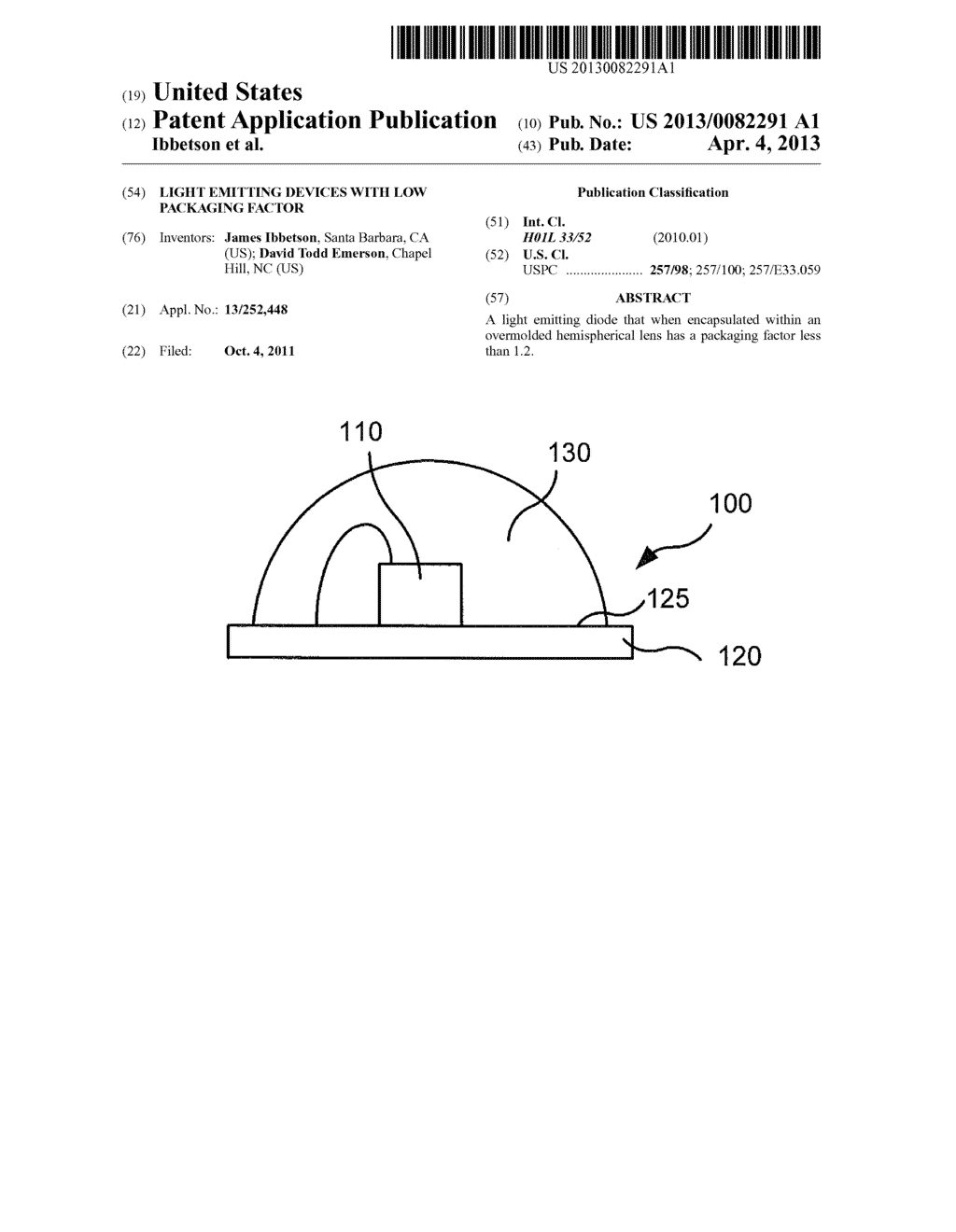 Light Emitting Devices with Low Packaging Factor - diagram, schematic, and image 01