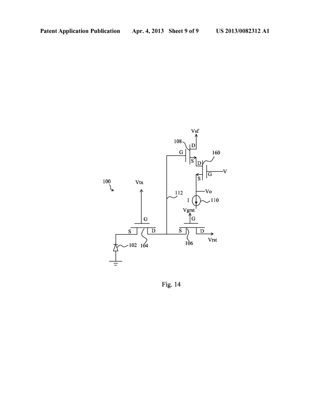 Transistors, Methods of Manufacturing Thereof, and Image Sensor Circuits     with Reduced RTS Noise - diagram, schematic, and image 10