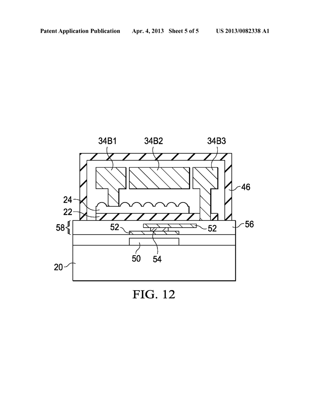 MEMS Structures and Methods for Forming the Same - diagram, schematic, and image 06