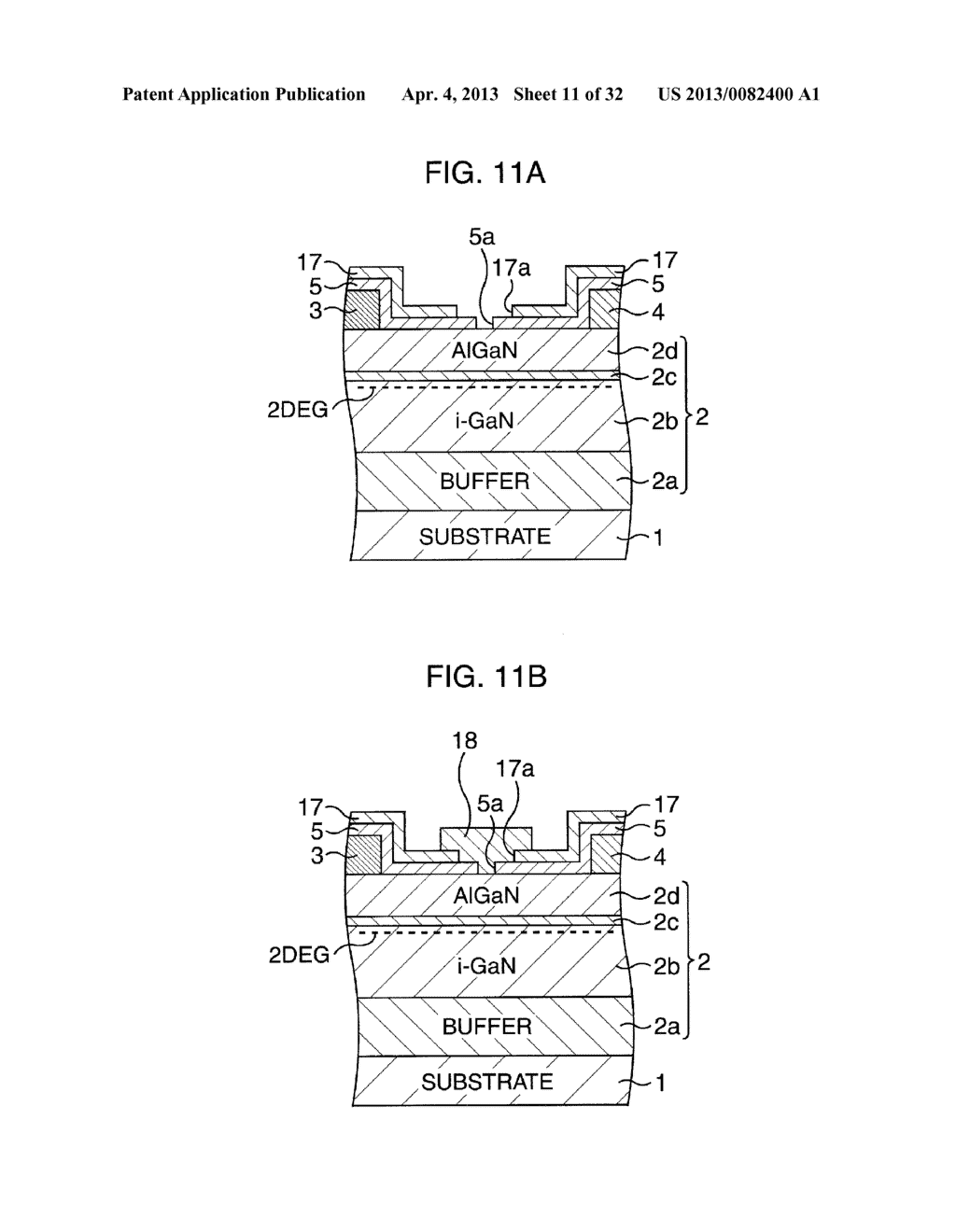 COMPOUND SEMICONDUCTOR DEVICE AND METHOD OF MANUFACTURING THE SAME - diagram, schematic, and image 12