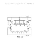 COMPRESSION OVERMOLDING PROCESS, DEVICE THEREFOR AND PART MADE THEREFROM diagram and image