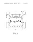 COMPRESSION OVERMOLDING PROCESS, DEVICE THEREFOR AND PART MADE THEREFROM diagram and image