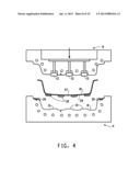 COMPRESSION OVERMOLDING PROCESS, DEVICE THEREFOR AND PART MADE THEREFROM diagram and image