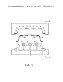 COMPRESSION OVERMOLDING PROCESS, DEVICE THEREFOR AND PART MADE THEREFROM diagram and image