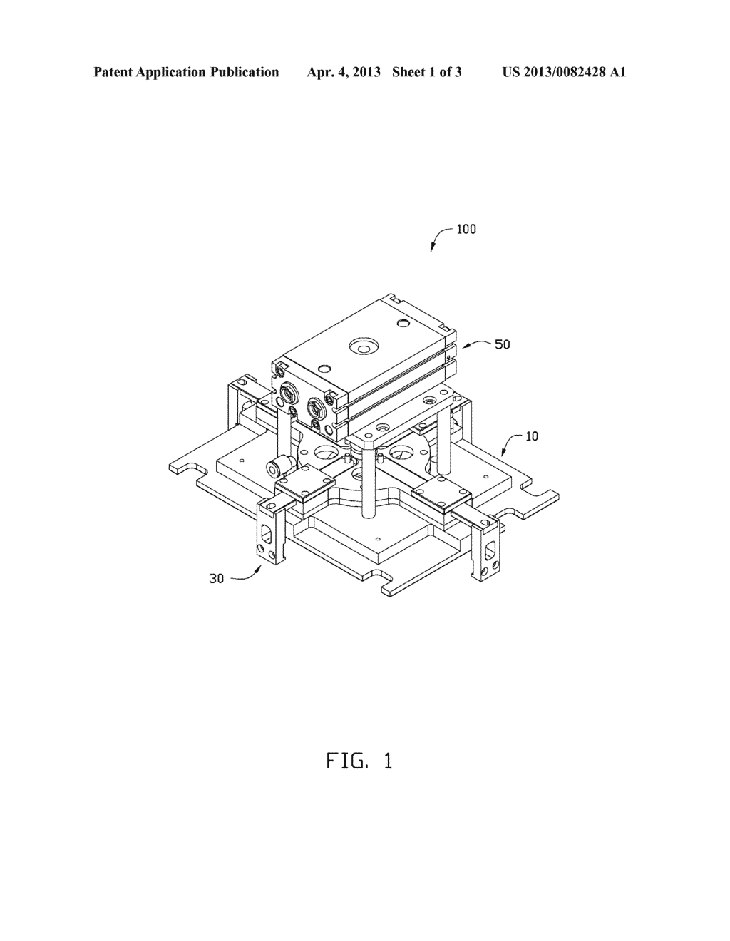 CLAMPING MECHANISM WITH CAMMED DRIVING LINKAGE - diagram, schematic, and image 02