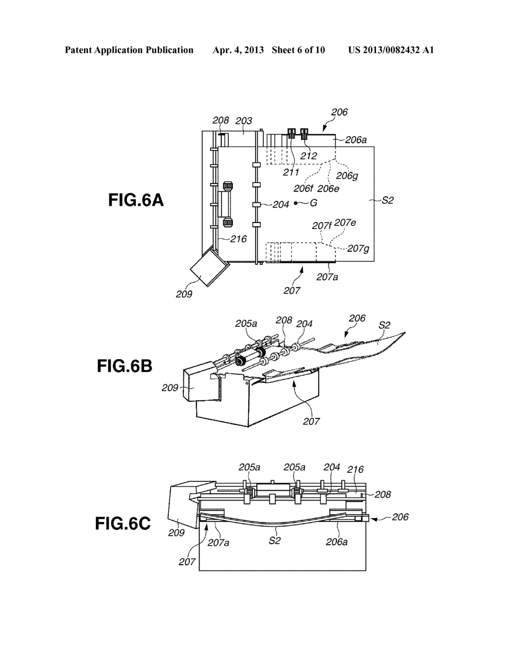 SHEET PROCESSING APPARATUS AND IMAGE FORMING APPARATUS FOR STABLY ALIGNING     SHEETS HAVING A LONG LENGTH - diagram, schematic, and image 07