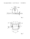 METHOD FOR OPERATING A GROUND MILLING MACHINE WITH HEIGHT-ADJUSTABLE     MILLING ROLLER diagram and image