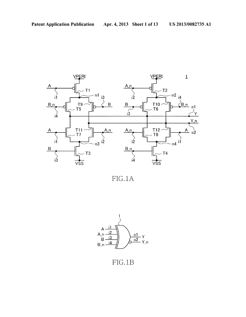 LOGIC CIRCUIT PERFORMING EXCLUSIVE OR OPERATION AND DATA PROCESSING SYSTEM     INCLUDING THE SAME - diagram, schematic, and image 02
