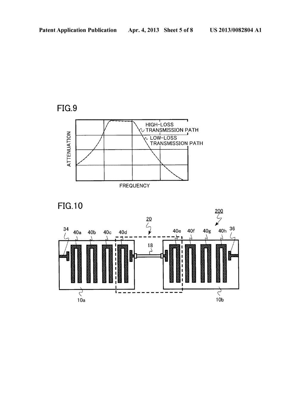 RESONANCE ELEMENT, RADIO-FREQUENCY FILTER, AND WIRELESS SYSTEM - diagram, schematic, and image 06