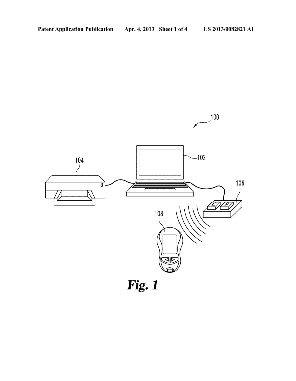 PROXIMITY-BASED GLUCOSE METER FUNCTION ACTIVATION - diagram, schematic, and image 02