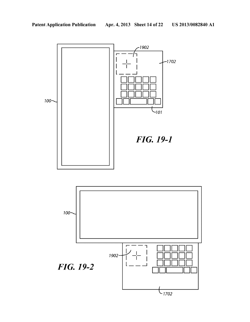 Method and Apparatus Pertaining to Automatically Moving a Component that     Comprises a Part of a Portable Electronic Device - diagram, schematic, and image 15