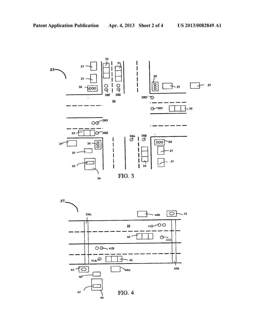 METHOD FOR INCORPORATING INDIVIDUAL VEHICLE DATA COLLECTION, DETECTION AND     RECORDING OF TRAFFIC VIOLATIONS IN A TRAFFIC SIGNAL CONTROLLER - diagram, schematic, and image 03