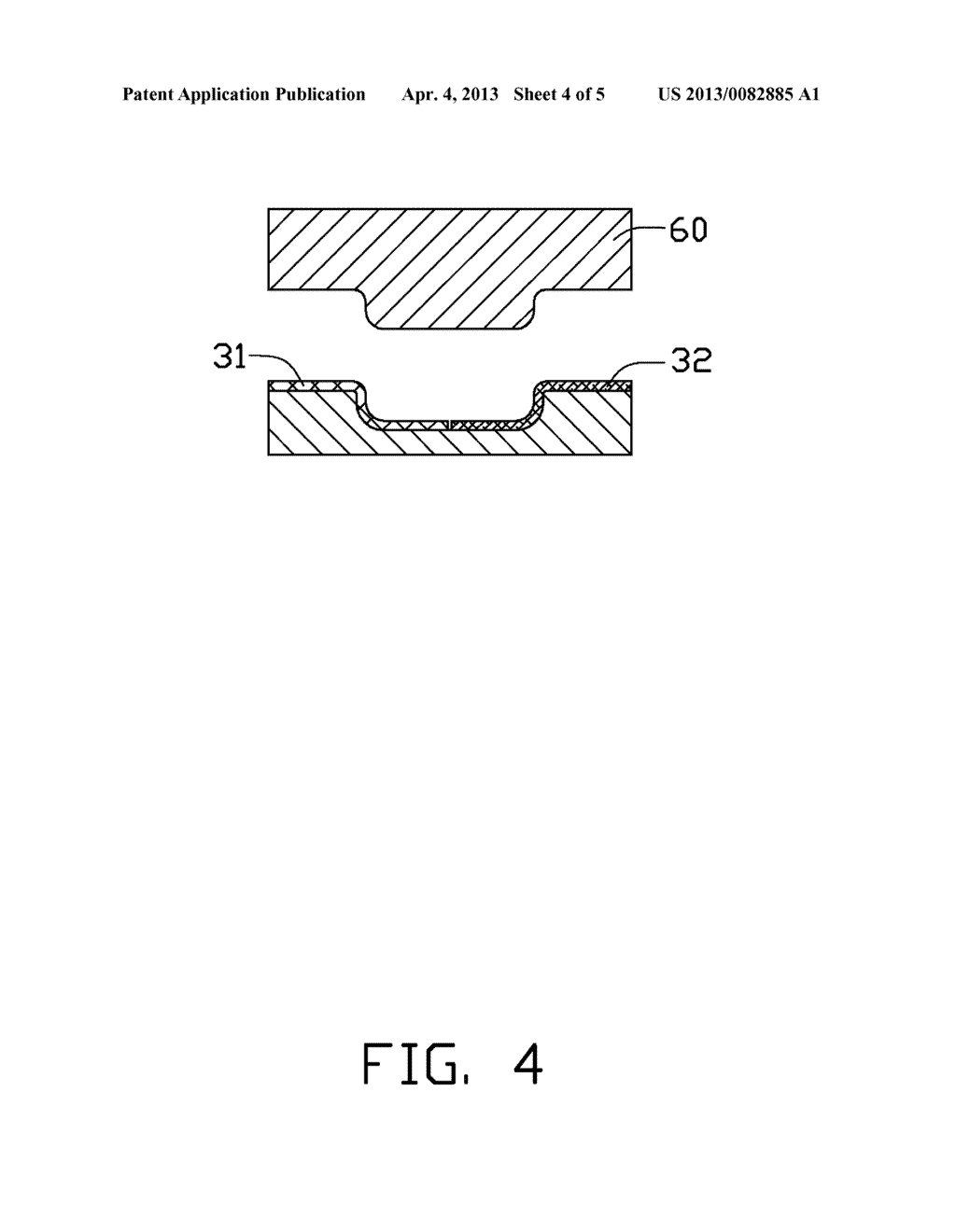 HOUSING, ELECTRONIC DEVICE USING THE SAME AND METHOD FOR MAKING THE SAME - diagram, schematic, and image 05