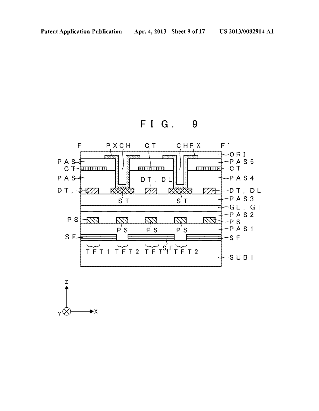 LIQUID CRYSTAL DISPLAY DEVICE - diagram, schematic, and image 10