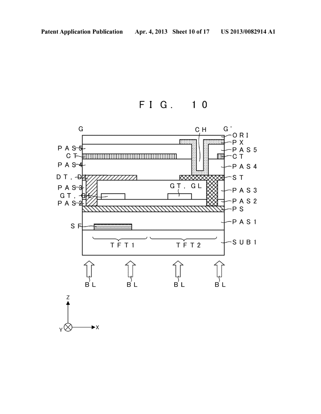 LIQUID CRYSTAL DISPLAY DEVICE - diagram, schematic, and image 11