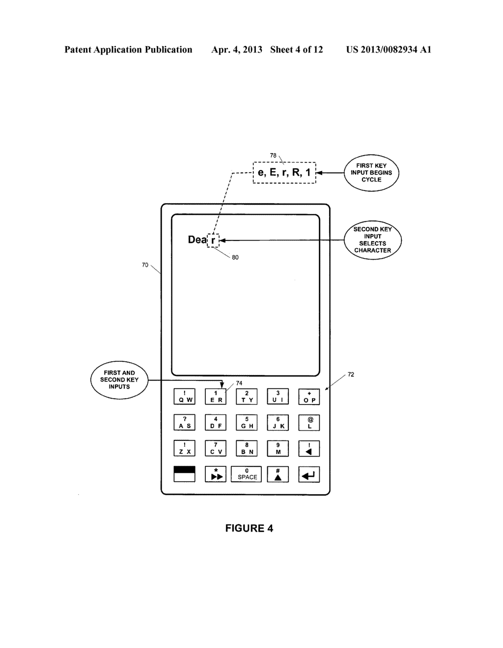 SYSTEMS AND METHODS FOR INPUTTING DATA USING MULTI-CHARACTER KEYS - diagram, schematic, and image 05