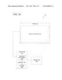 METHOD AND APPARATUS CONTINUING ACTION OF USER GESTURES PERFORMED UPON A     TOUCH SENSITIVE INTERACTIVE DISPLAY IN SIMULATION OF INERTIA diagram and image