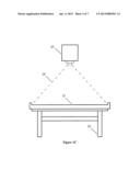 METHOD AND APPARATUS CONTINUING ACTION OF USER GESTURES PERFORMED UPON A     TOUCH SENSITIVE INTERACTIVE DISPLAY IN SIMULATION OF INERTIA diagram and image