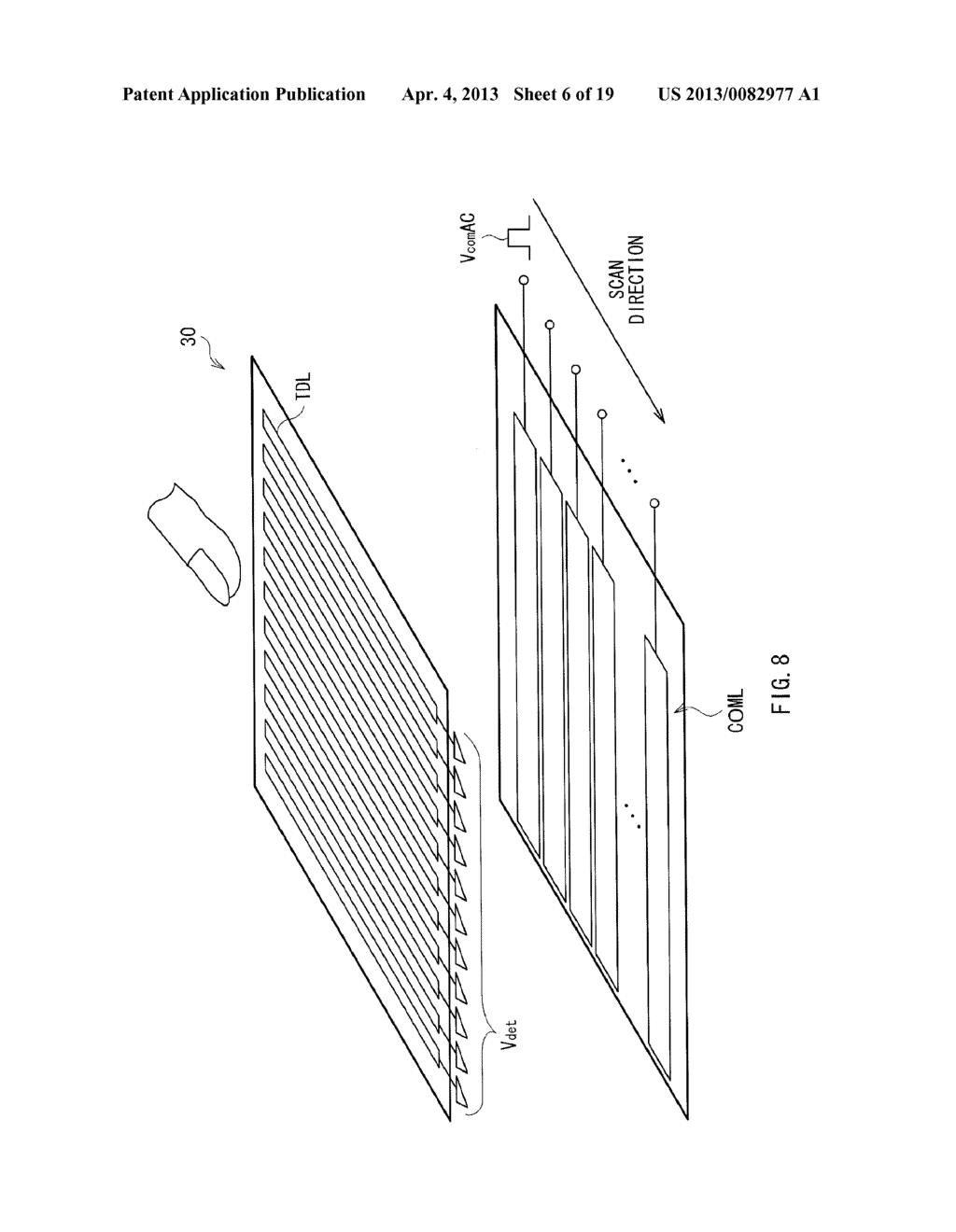 DISPLAY, TOUCH DETECTION UNIT, DRIVING METHOD, AND ELECTRONIC UNIT - diagram, schematic, and image 07