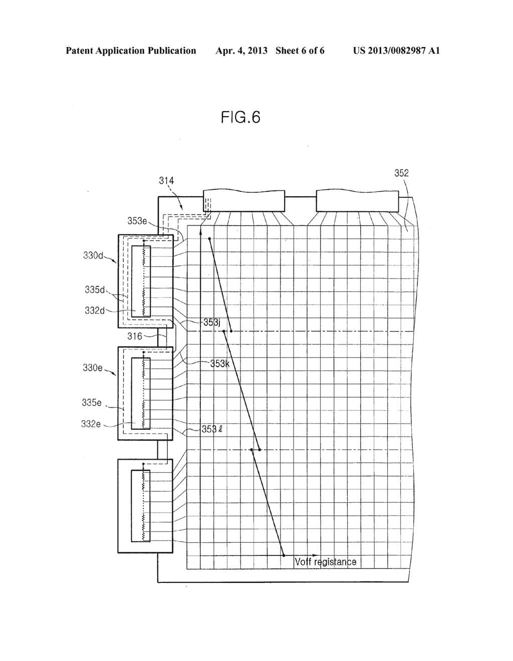 MODULE FOR DETERMINING THE DRIVING SIGNAL TIMING AND A METHOD FOR DRIVING     A LIQUID CRYSTAL DISPLAY PANEL - diagram, schematic, and image 07