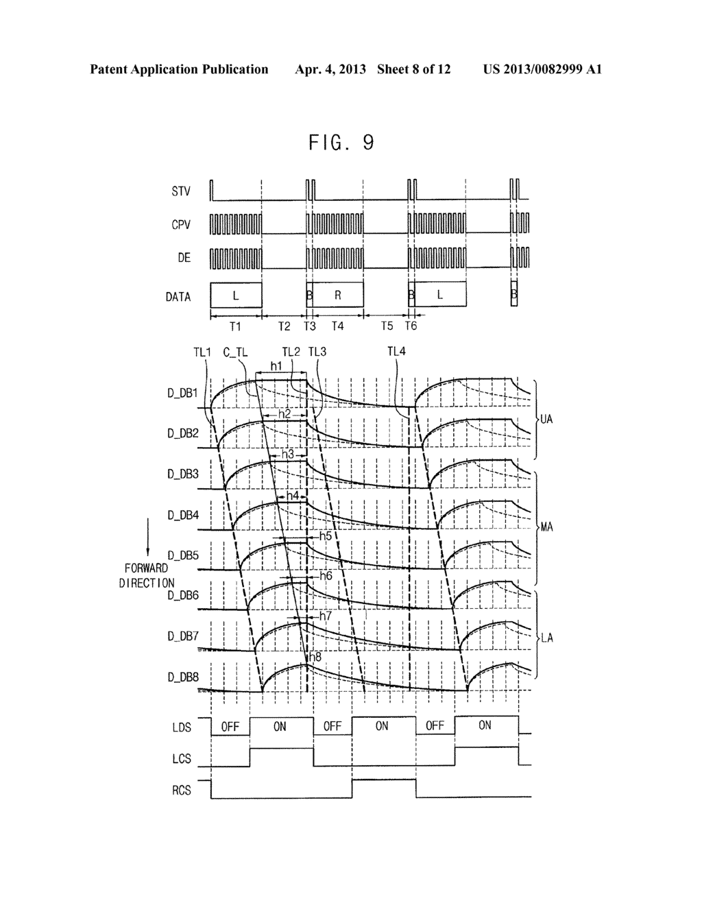 METHOD OF DRIVING A DISPLAY PANEL AND DISPLAY APPARATUS FOR PERFORMING THE     SAME - diagram, schematic, and image 09