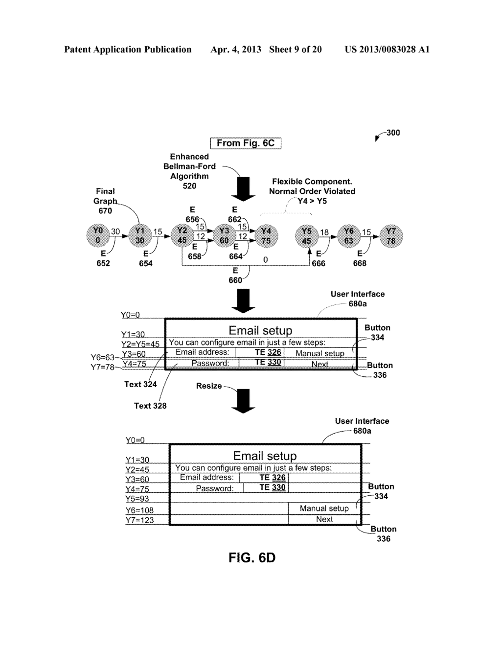 EFFICIENT LAYOUT OF COMPONENTS ON A USER-INTERFACE - diagram, schematic, and image 10