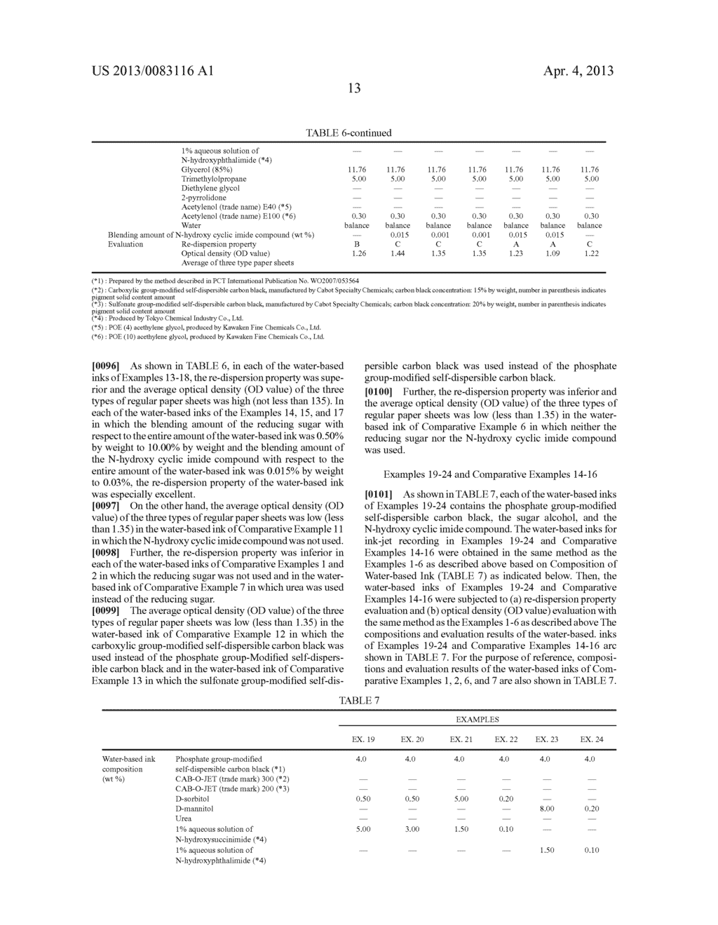 Water-Based Ink for Ink-Jet Recording, Ink Cartridge, and Ink-Jet     Recording Apparatus - diagram, schematic, and image 16