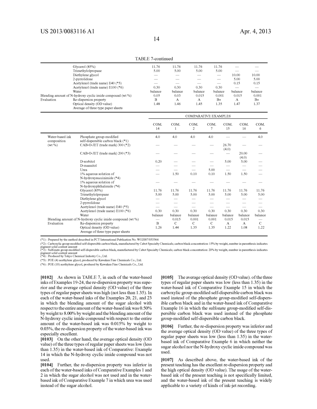 Water-Based Ink for Ink-Jet Recording, Ink Cartridge, and Ink-Jet     Recording Apparatus - diagram, schematic, and image 17