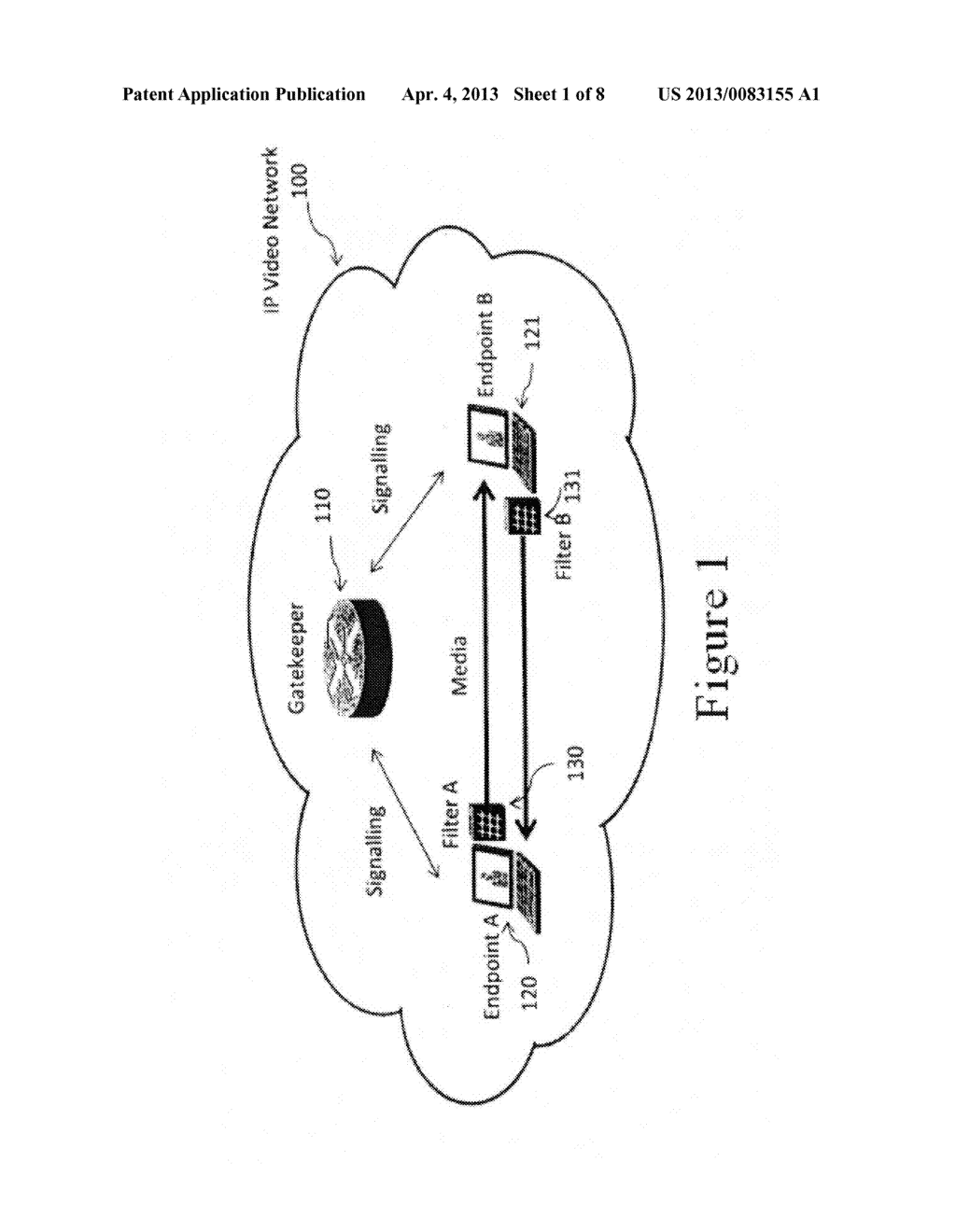 METHOD, ENDPOINT, AND SYSTEM FOR ESTABLISHING A VIDEO CONFERENCE - diagram, schematic, and image 02