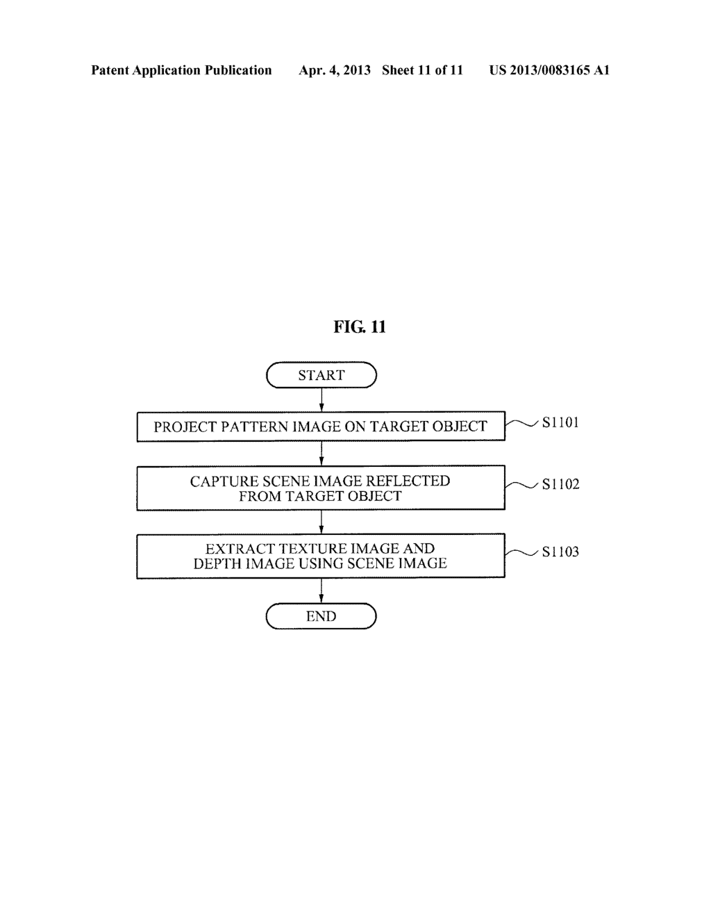 APPARATUS AND METHOD FOR EXTRACTING TEXTURE IMAGE AND DEPTH IMAGE - diagram, schematic, and image 12