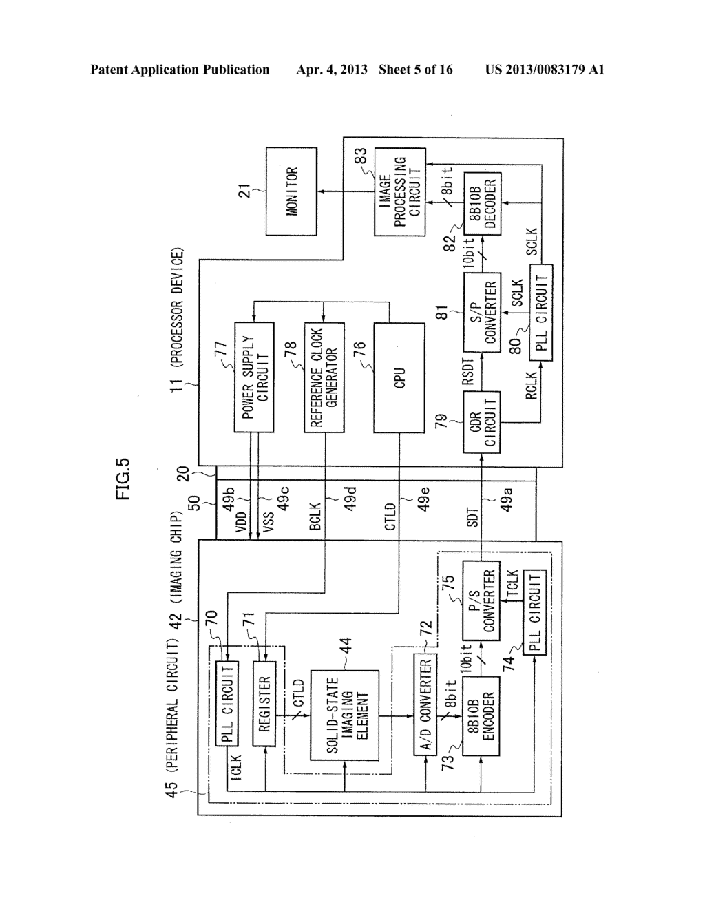 ENDOSCOPE SYSTEM AND EXTERNAL CONTROL DEVICE FOR ENDOSCOPE - diagram, schematic, and image 06