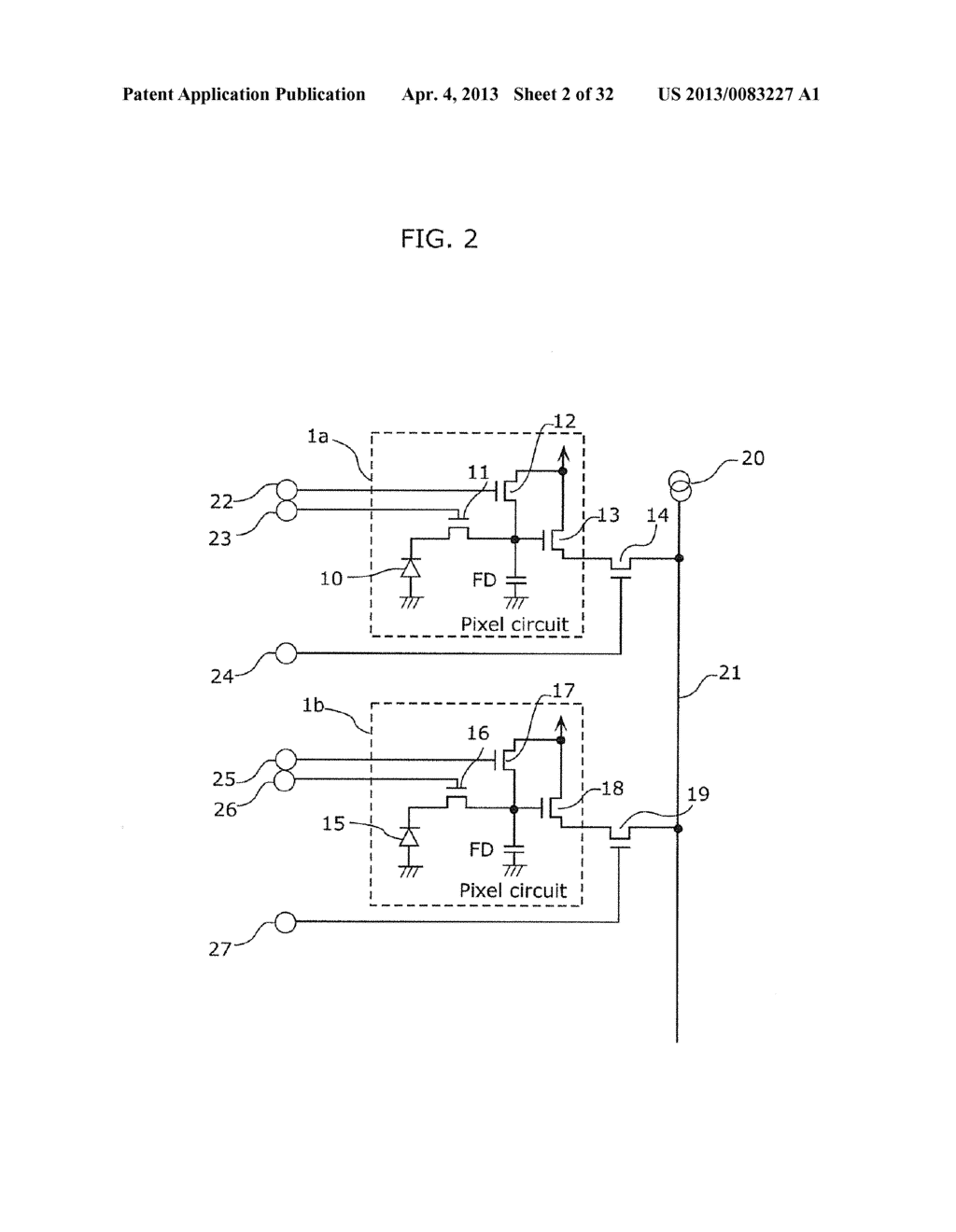 SOLID-STATE IMAGE CAPTURING ELEMENT AND METHOD FOR DRIVING SOLID-STATE     IMAGE CAPTURING ELEMENT - diagram, schematic, and image 03