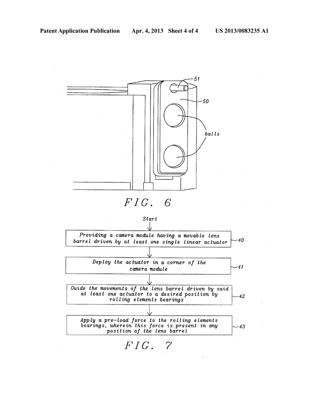 Single Actuator Configuration for a Camera Module - diagram, schematic, and image 05