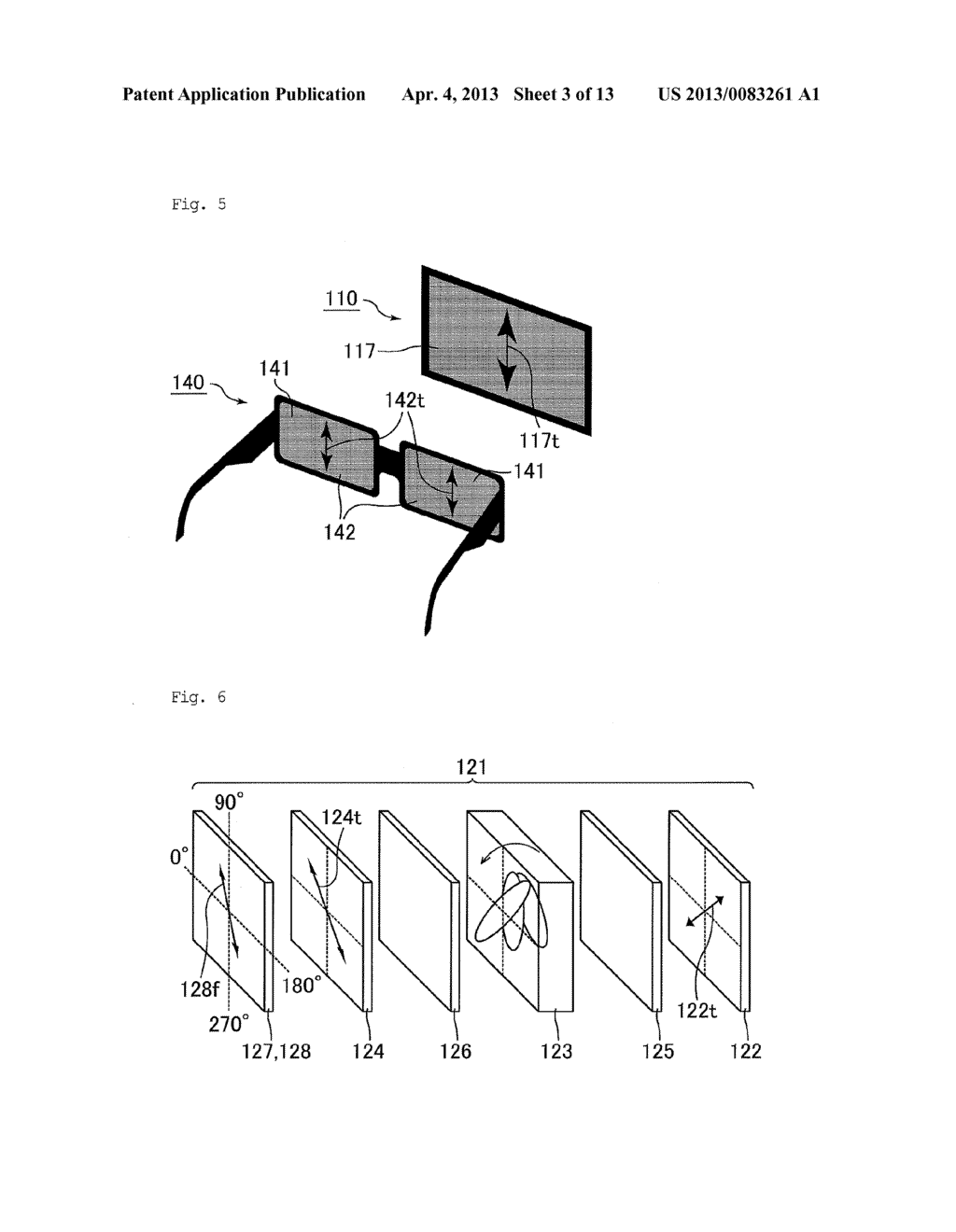 ACTIVE SHUTTER GLASSES AND A STEREOSCOPIC IMAGE PROJECTION SYSTEM - diagram, schematic, and image 04