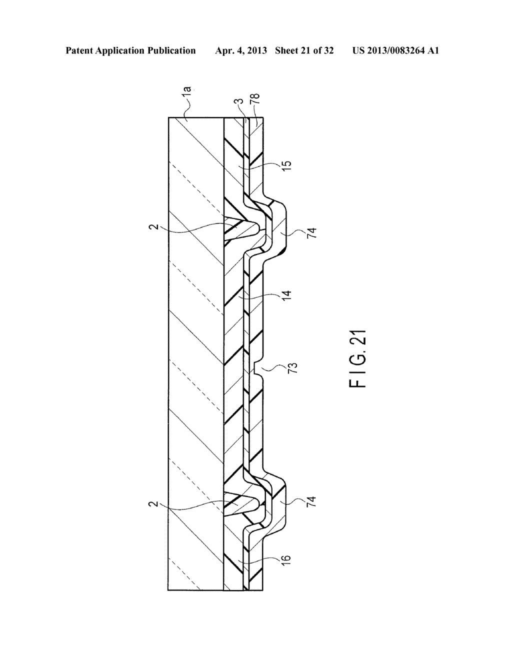 SUBSTRATE FOR LIQUID CRYSTAL DISPLAY DEVICE, AND LIQUID CRYSTAL DISPLAY     DEVICE - diagram, schematic, and image 22